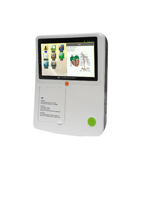 آلة ECG الطبية الرقمية الذكية عالية التخزين الكارديوجراف الكهربائي 6 قنوات ECG