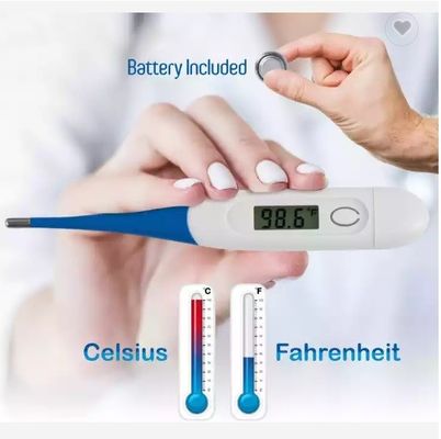 شاشة LCD سريعة 2 ثانية اختبار الطفل الرقمية ترمومتر درجة حرارة البلاستيك الكهربائية OEM