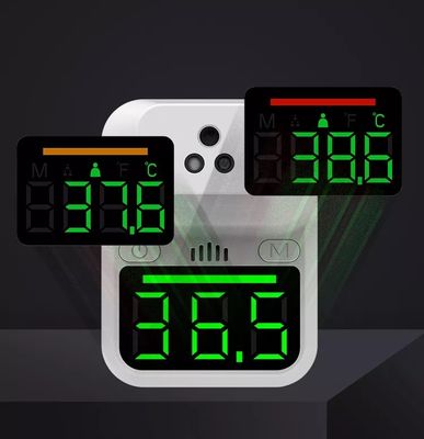 عدم الاتصال LED الرقمية ترمومتر درجة الحرارة الحائط الأشعة تحت الحمراء الجبهة شاشة القراءة الفورية