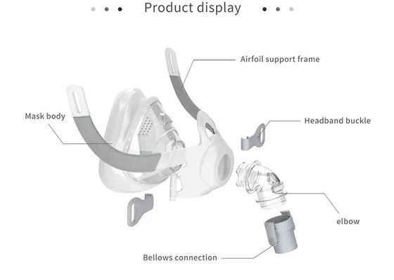 آلة ضغط مجرى الهواء الإيجابي CE CPAP APAP Bipap Machine Mask