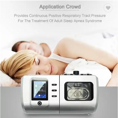 Bipap آلة توقف التنفس أثناء النوم السيارات CPAP آلة البلاستيك الكهربائية Ce رمادي للمنزل