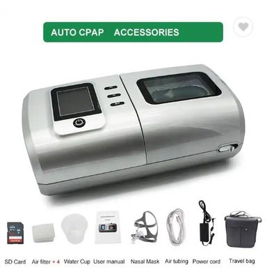 Bipap آلة توقف التنفس أثناء النوم السيارات CPAP آلة البلاستيك الكهربائية Ce رمادي للمنزل