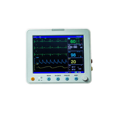 8 بوصة 7 معلمة مراقبة المريض حديثي الولادة مع Etco2 Multipara Monitor ICU السرير